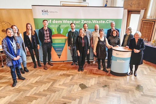 Auditors from Miza and representatives of the city of Kiel during the certification process